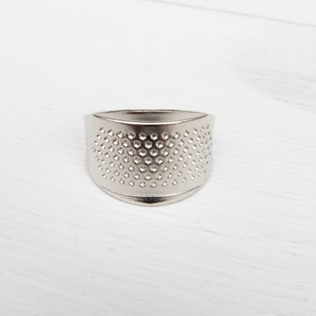 Clover Adjustable Ring Thimble Thimble - Snuggly Monkey