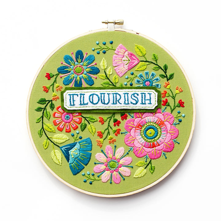 PDF PATTERN - One Meaningful Word #3 Embroidery Pattern