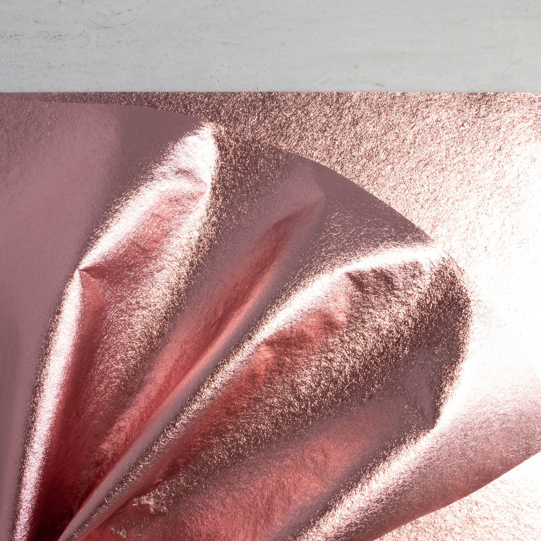 Metallic Wool Felt Sheet - Rose Gold