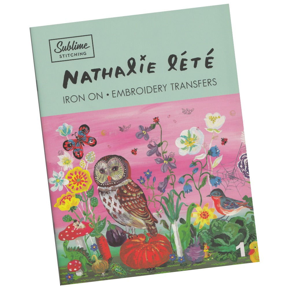 Nathalie Lete Embroidery Pattern Portfolio Patterns - Snuggly Monkey