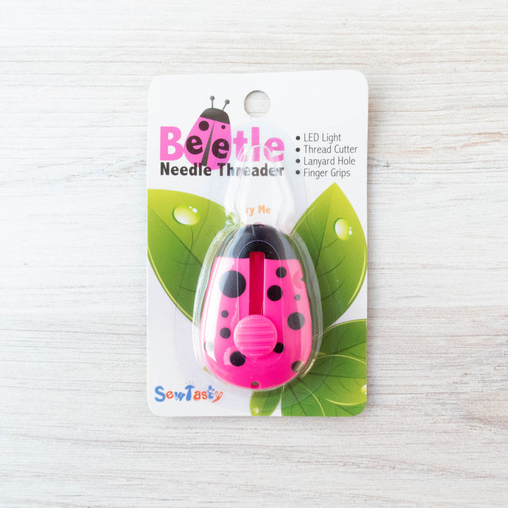 Needle Beetle :: LED Light Needle Threader Notions - Snuggly Monkey