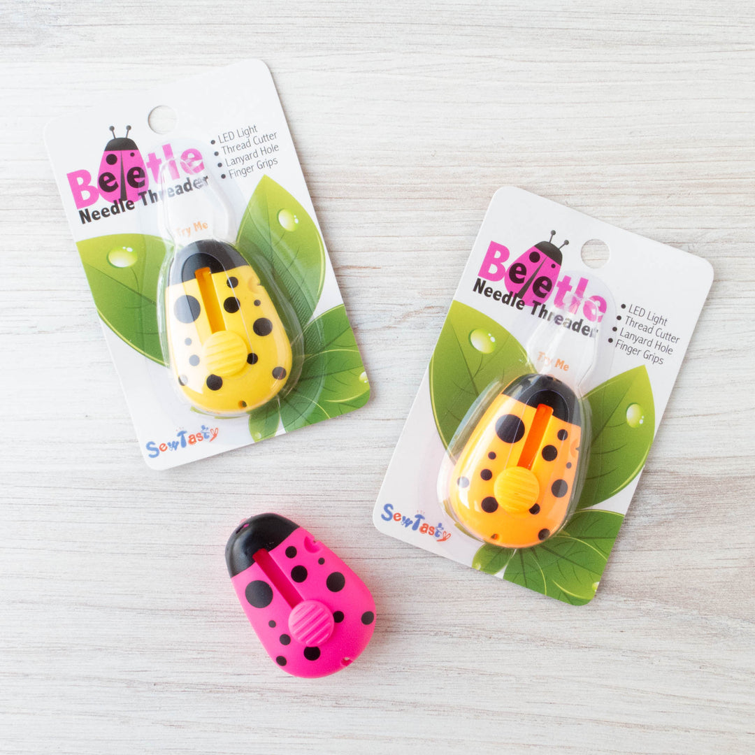 Needle Beetle :: LED Light Needle Threader Notions - Snuggly Monkey