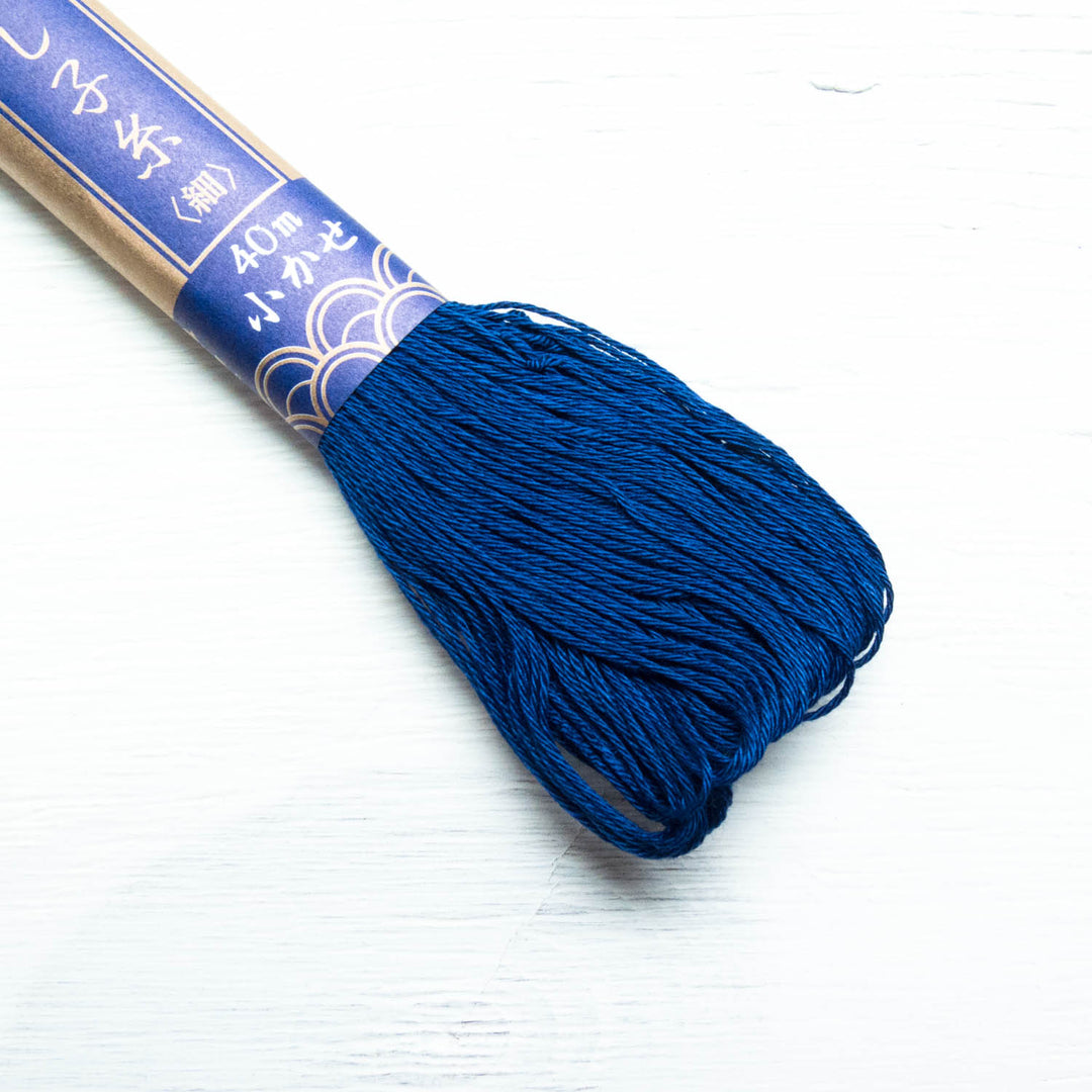 Yokota Sashiko Thread - Indigo (#6) Sashiko - Snuggly Monkey