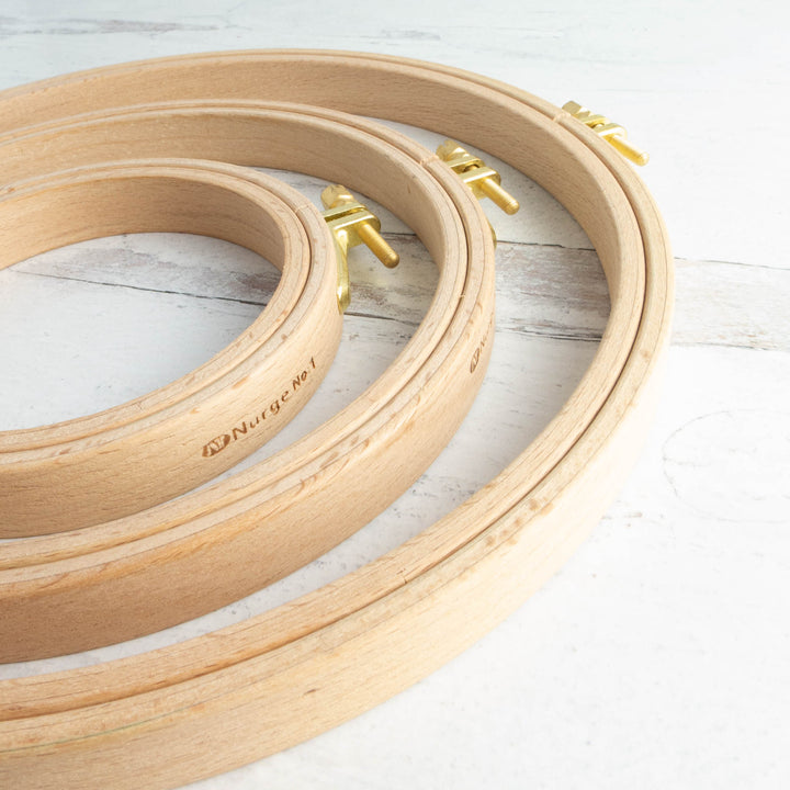 Hardwood Beech Embroidery Hoops (16mm deep)