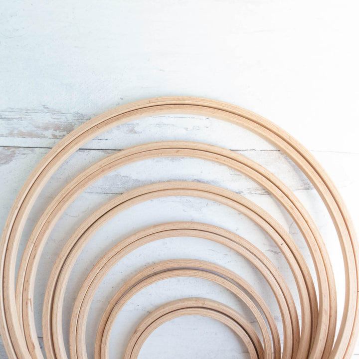 Screwless Display Embroidery Hoops