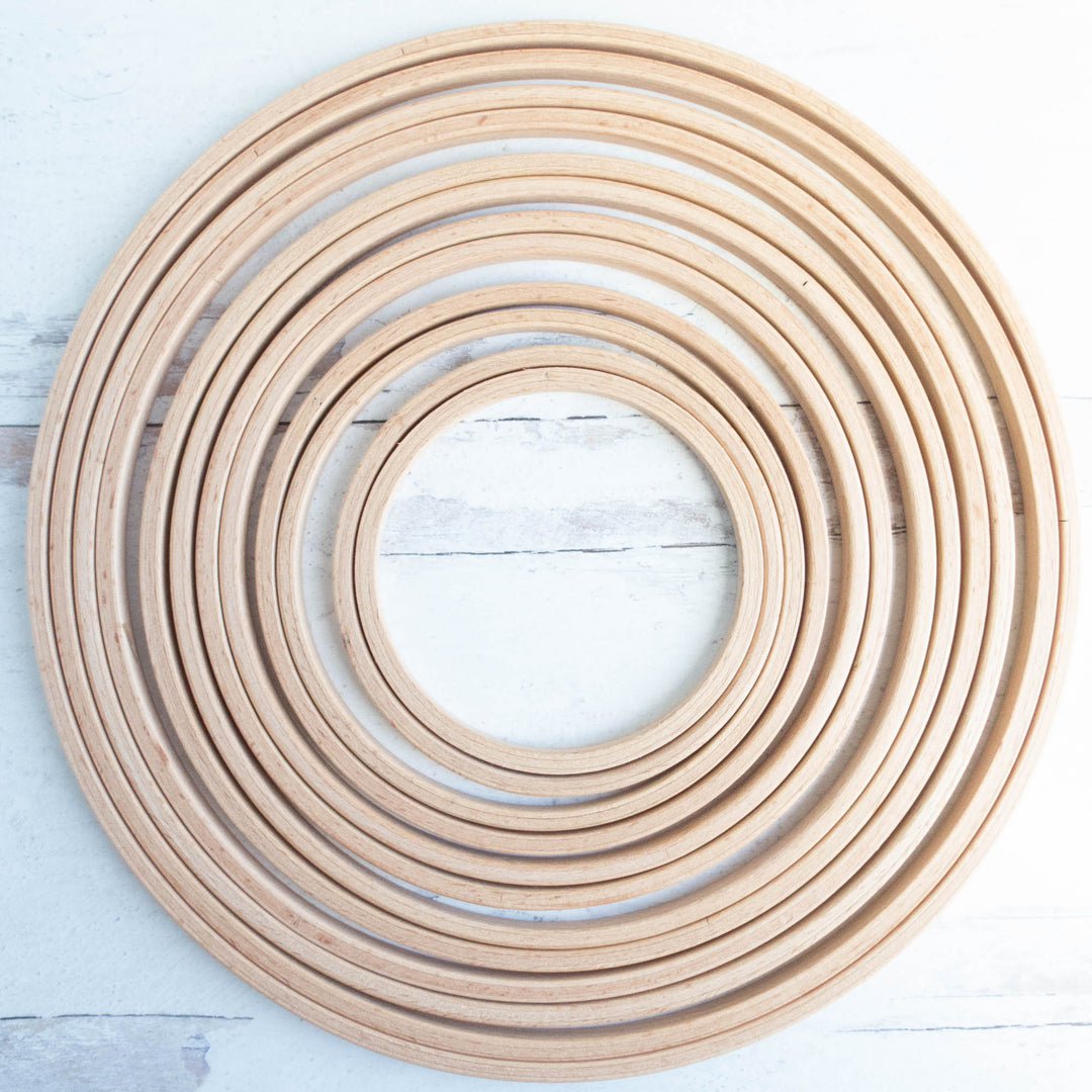 Screwless Display Embroidery Hoops