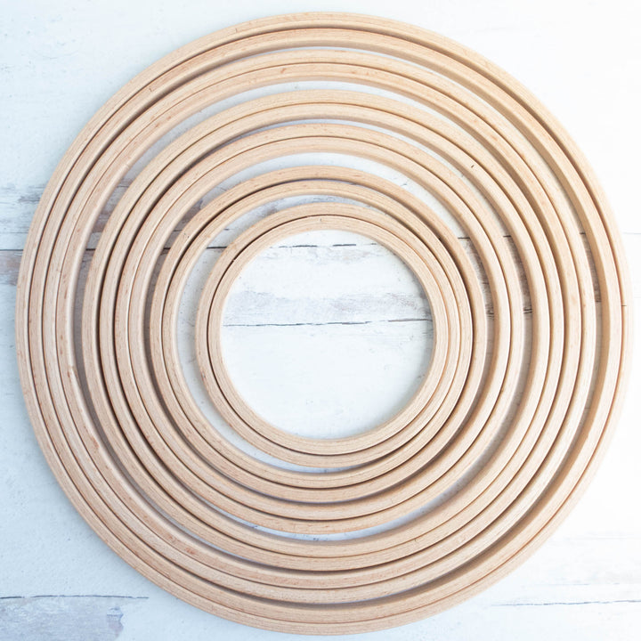 Screwless Display Embroidery Hoops