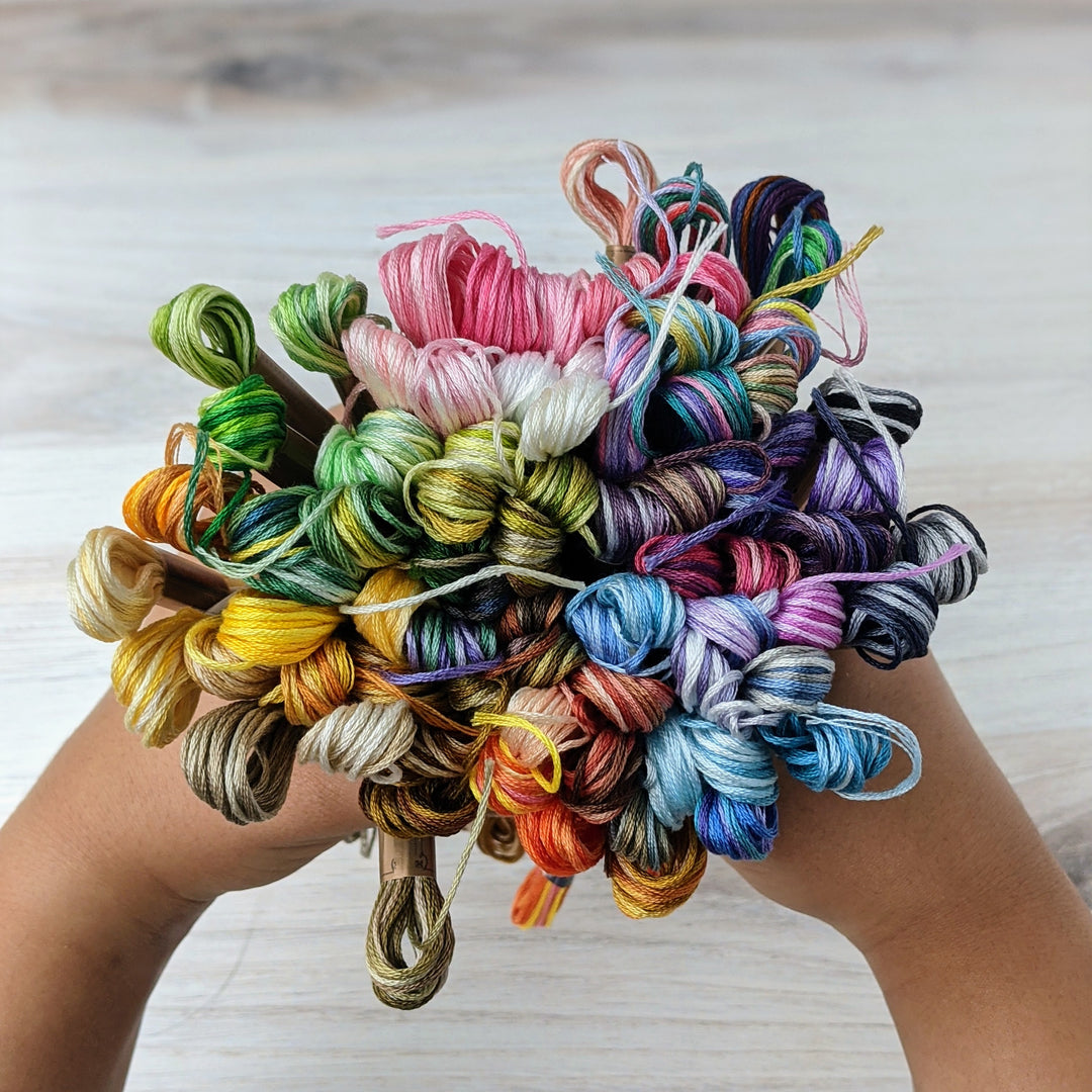 Mystery Cosmo Embroidery Floss Set (12 skeins)