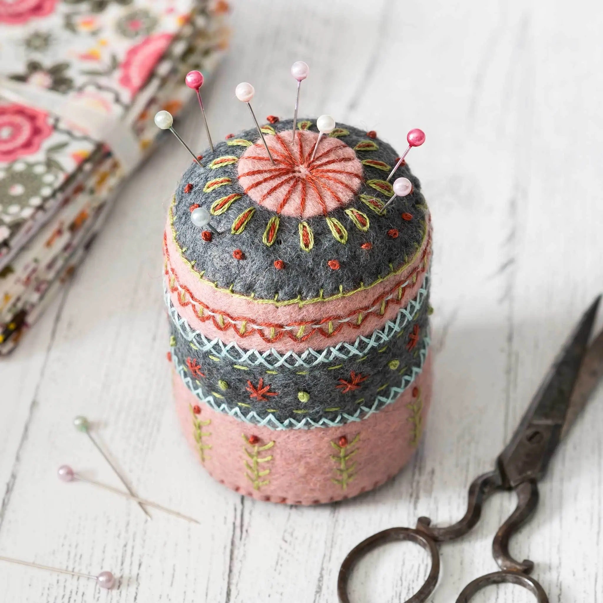 a*c様 apolina aw25 Ursina Embroidered Pin Wool Felt Embroidery Craft Kits – Snuggly Monkey