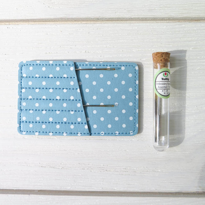 Polka Dot Needle Case Notions - Snuggly Monkey