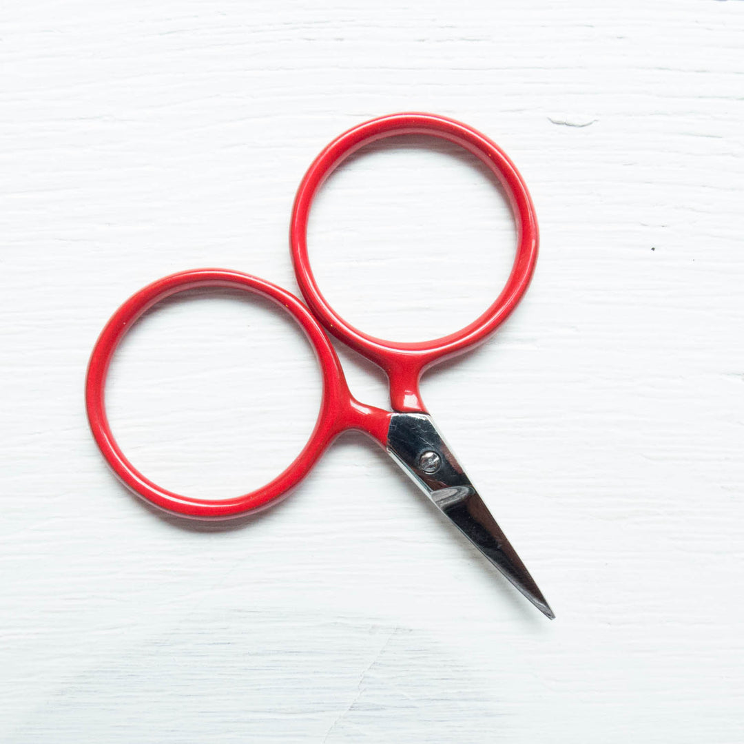 Modern Embroidery Scissors - Putford Red Scissors - Snuggly Monkey