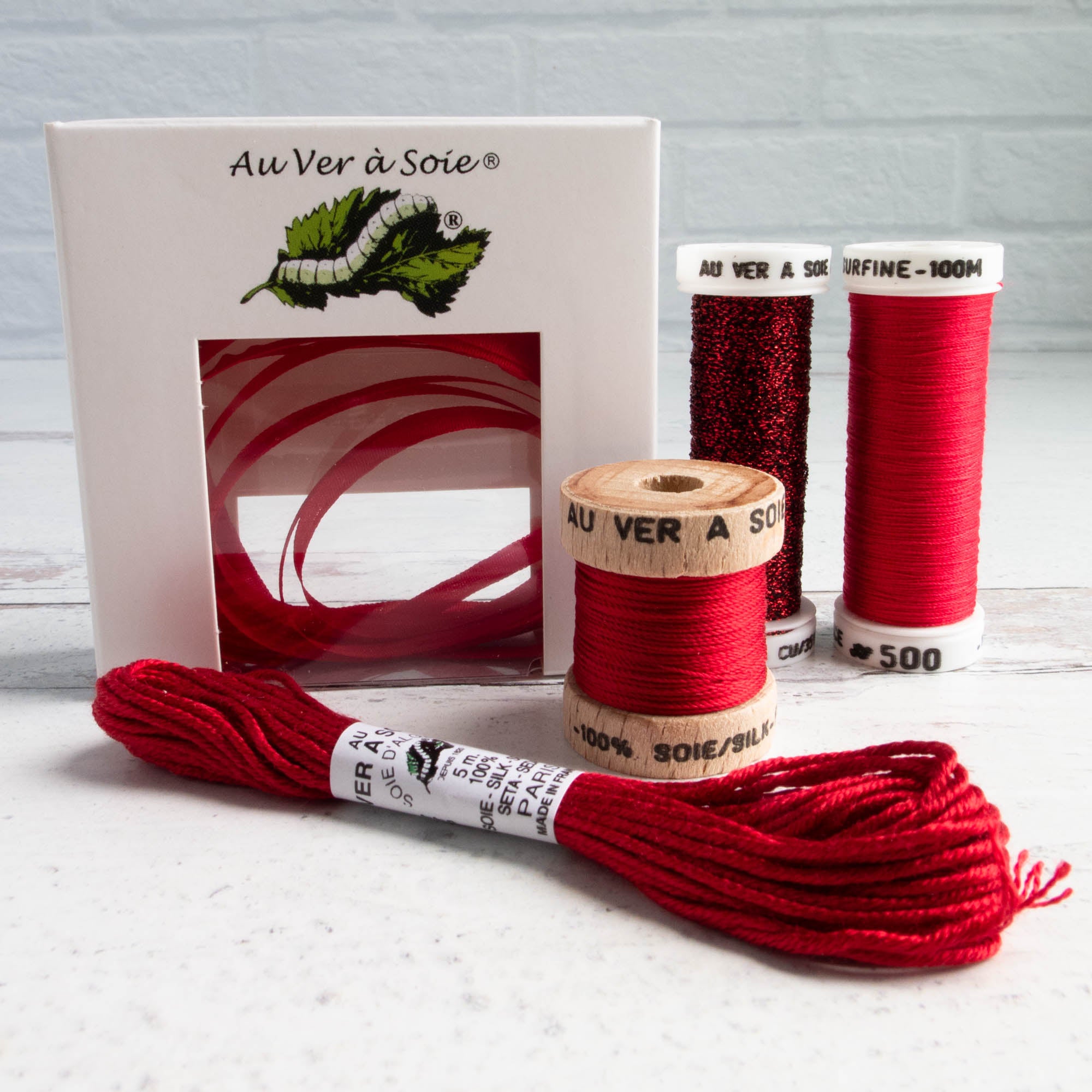 Au Ver A Soie Surfine and Silk Ribbon Discovery Pack – Snuggly Monkey