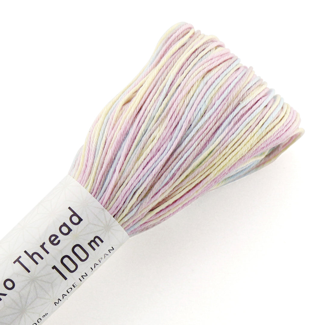 100m Short Pitch Variegated Sashiko Thread - SPV 194