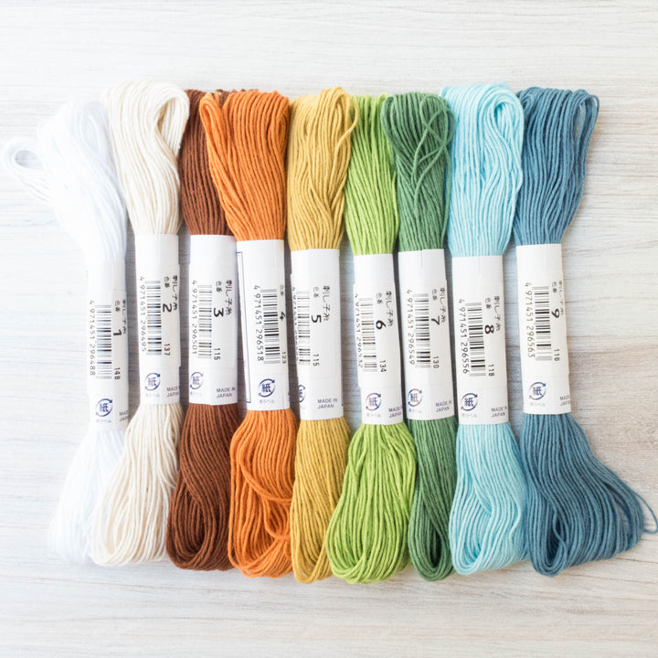 Sashiko Thread Set - Southwest Dreams Collection Sashiko - Snuggly Monkey