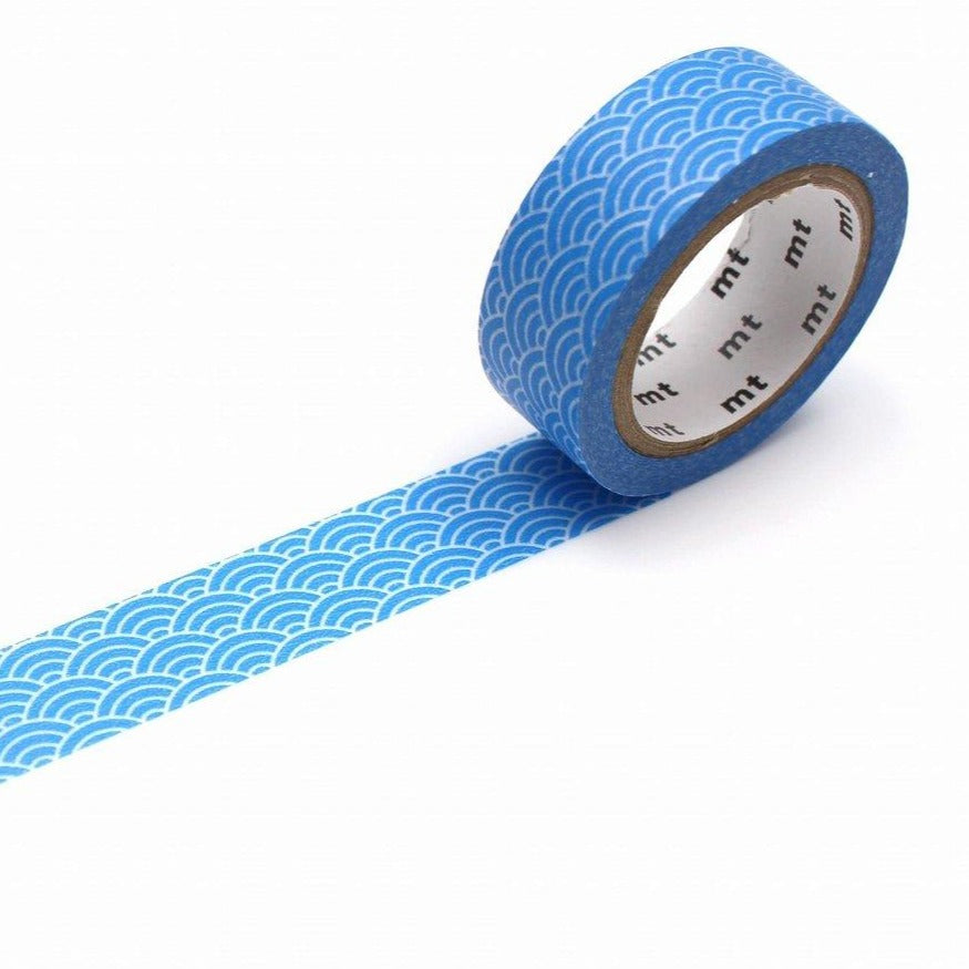 Blue Segaiha Japanese Washi Tape