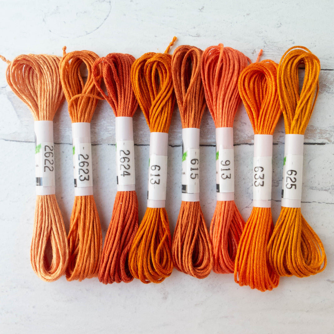 Soie d'Alger Silk Embroidery Thread - Orange