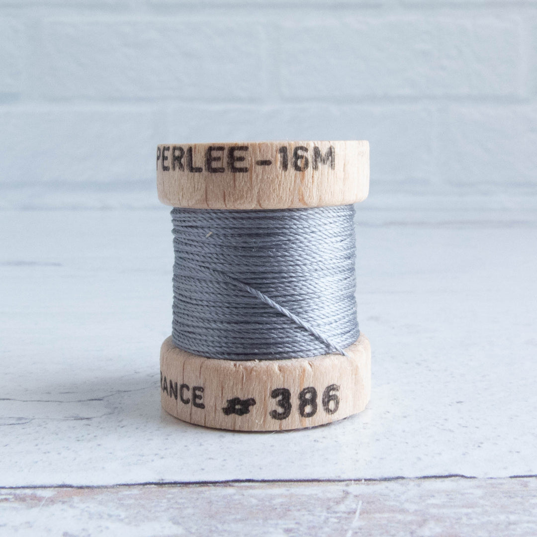Soie Perlée Silk Thread -  Gray (386)
