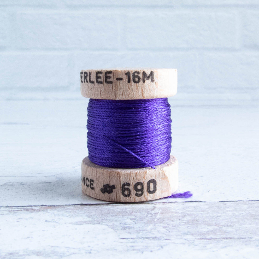 Soie Perlée Silk Thread - Purple (690)