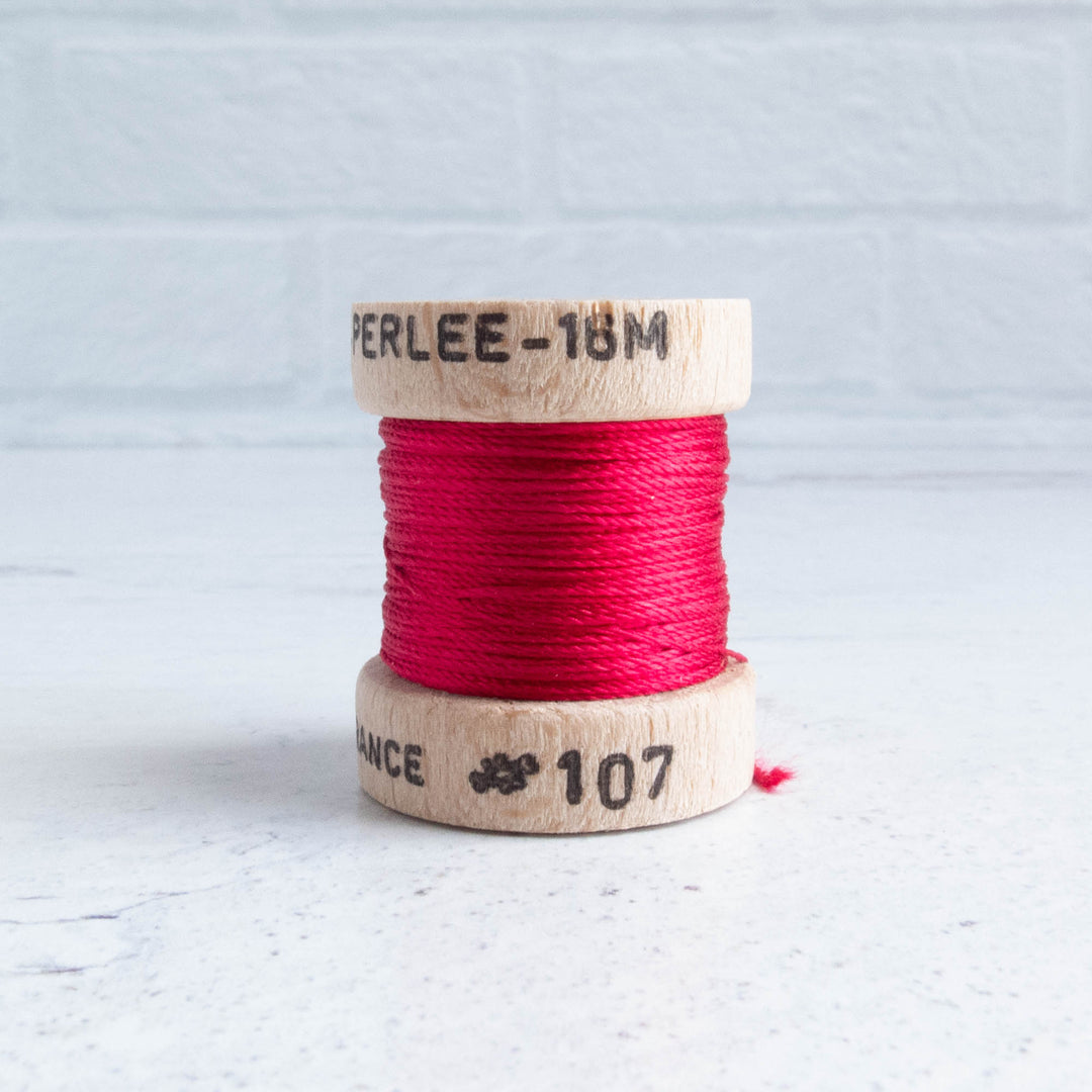 Soie Perlée Silk Thread - Red (107)