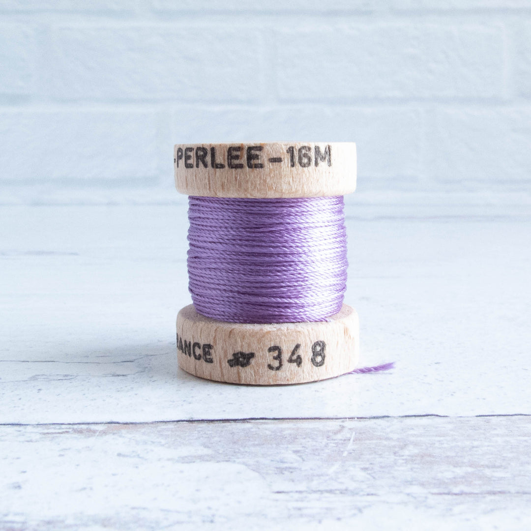 Soie Perlée Silk Thread - Purple (348)