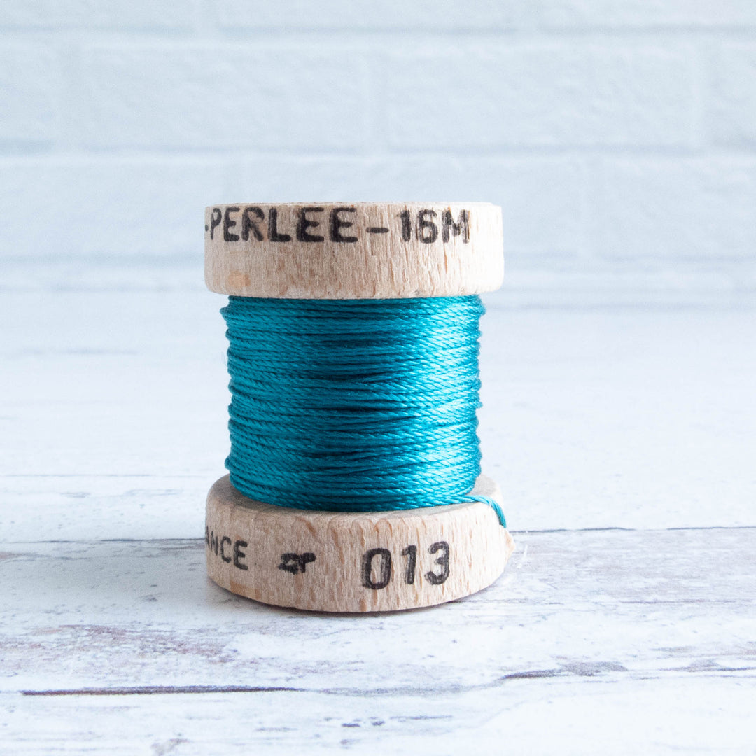 Soie Perlée Silk Thread - Turquoise (013)