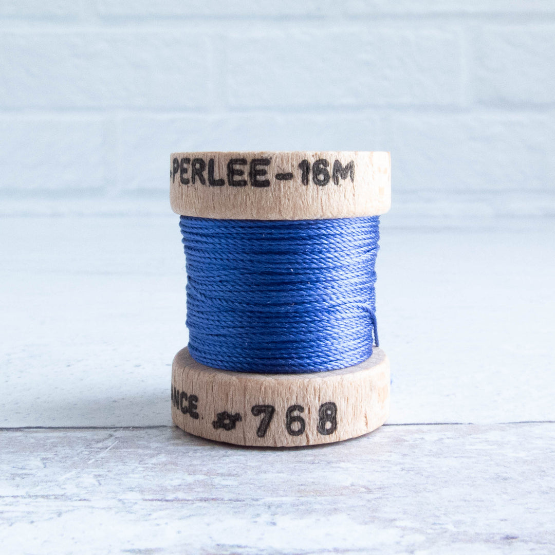 Soie Perlée Silk Thread - Blue (768)