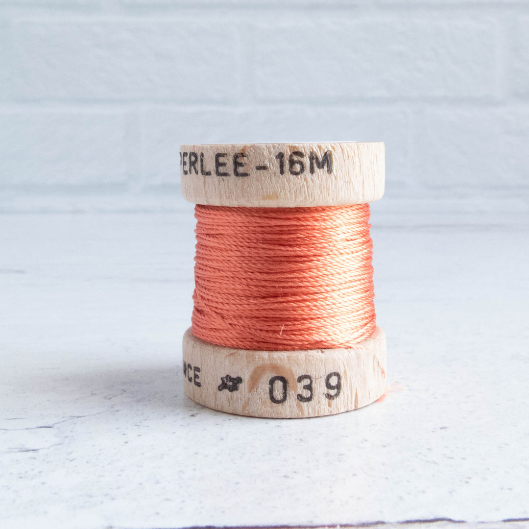 Soie Perlée Silk Thread -  Orange (039)