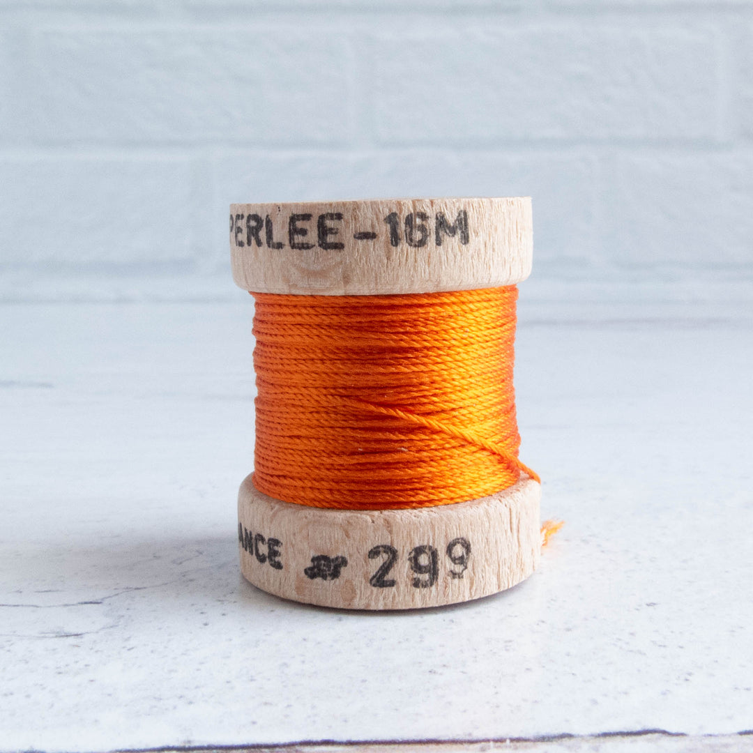 Soie Perlée Silk Thread - Orange (299)