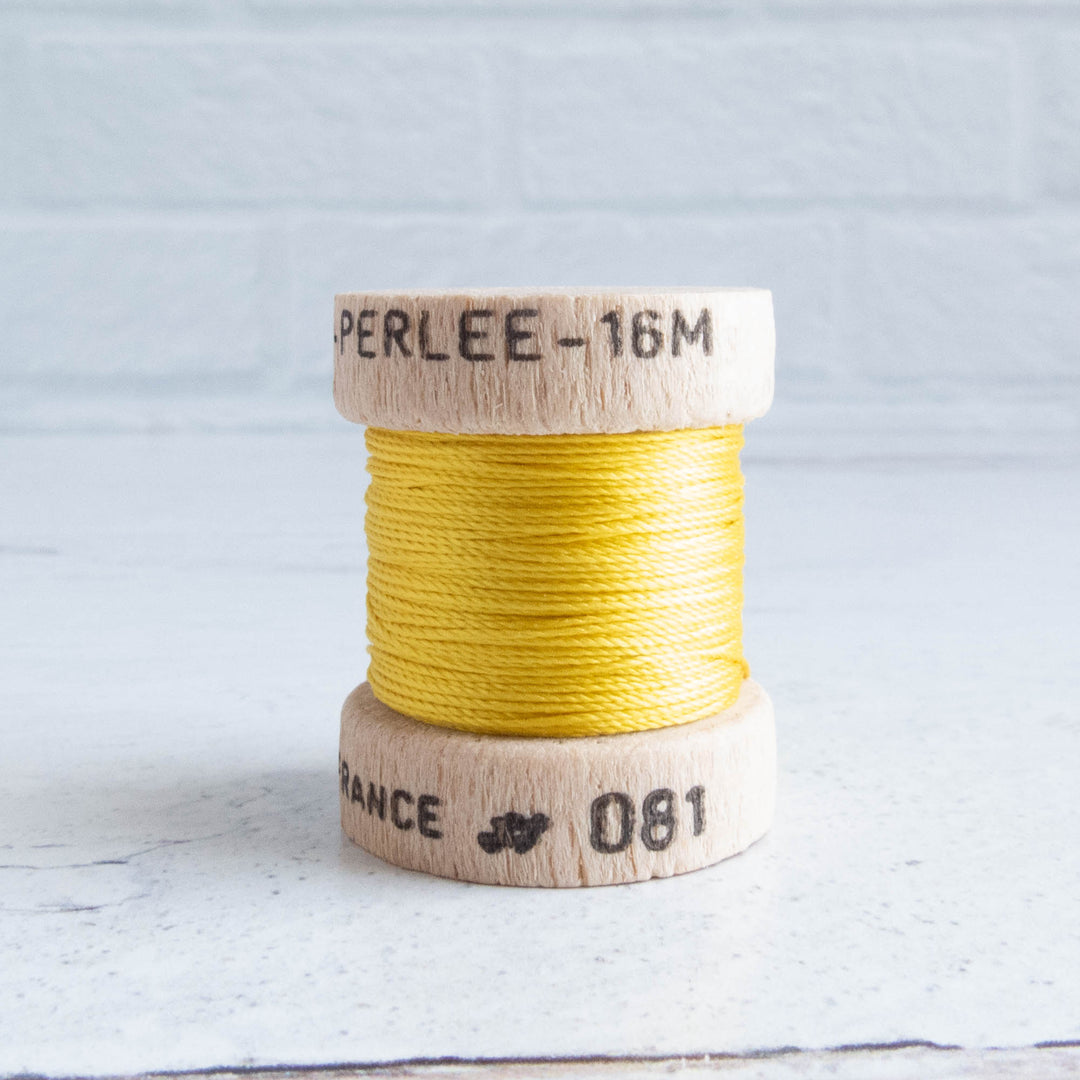Soie Perlée Silk Thread - Yellow (081)