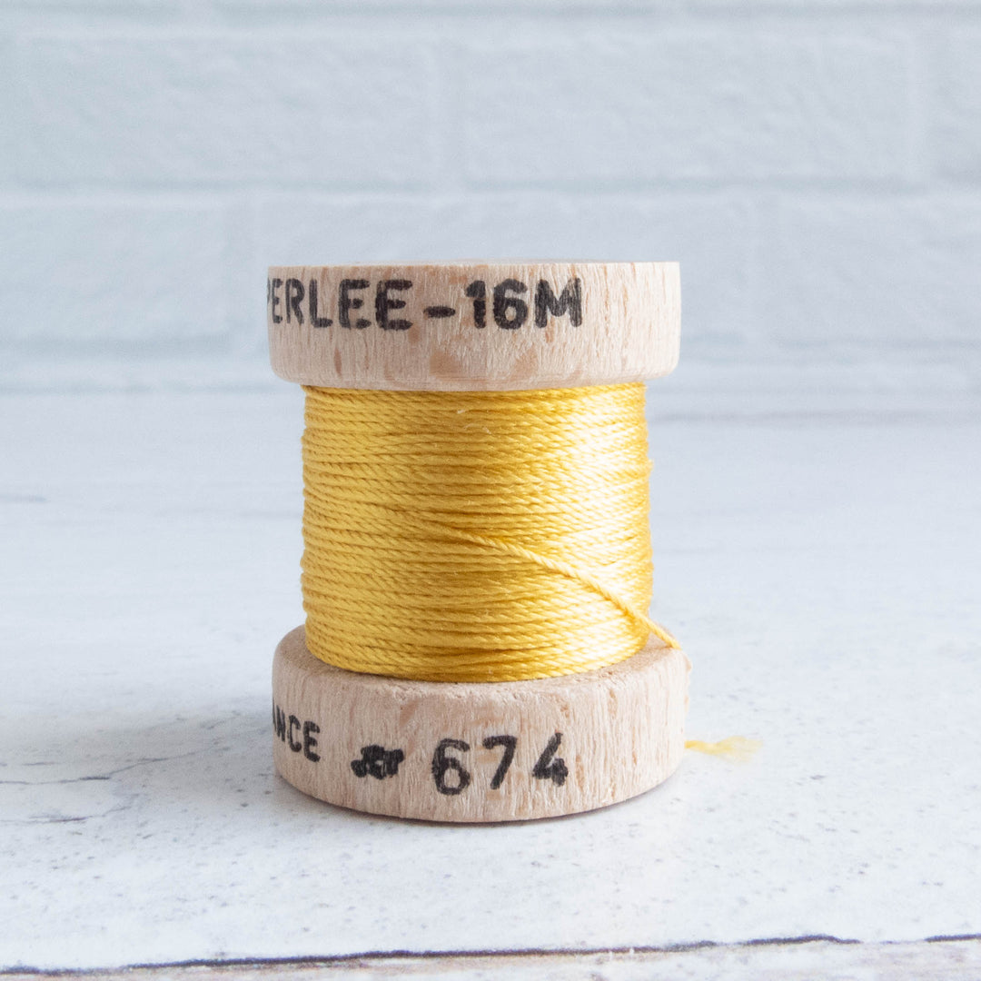 Soie Perlée Silk Thread - Yellow (674)