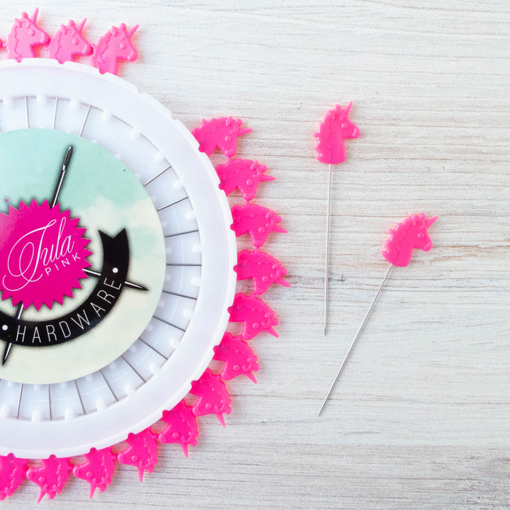 Tula Pink Unicorn Straight Pins Pins - Snuggly Monkey