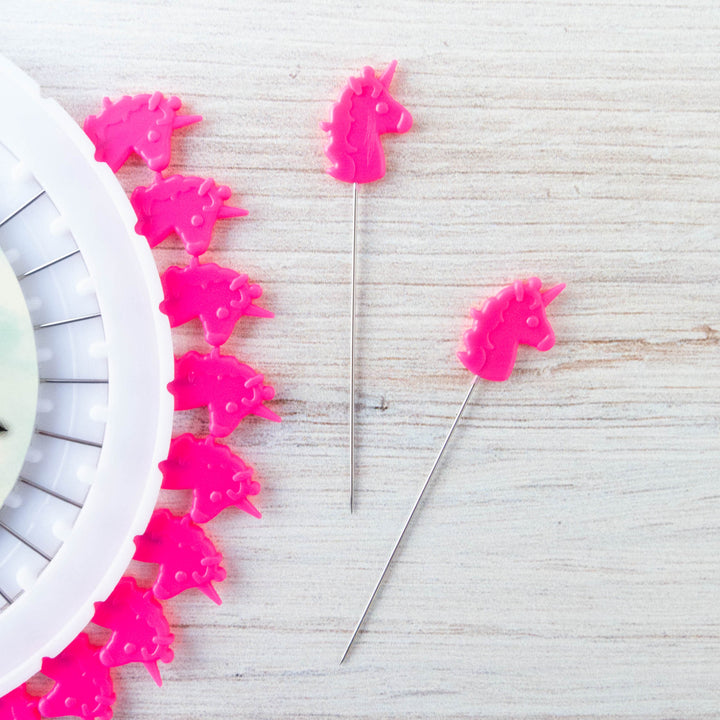 Tula Pink Unicorn Straight Pins Pins - Snuggly Monkey