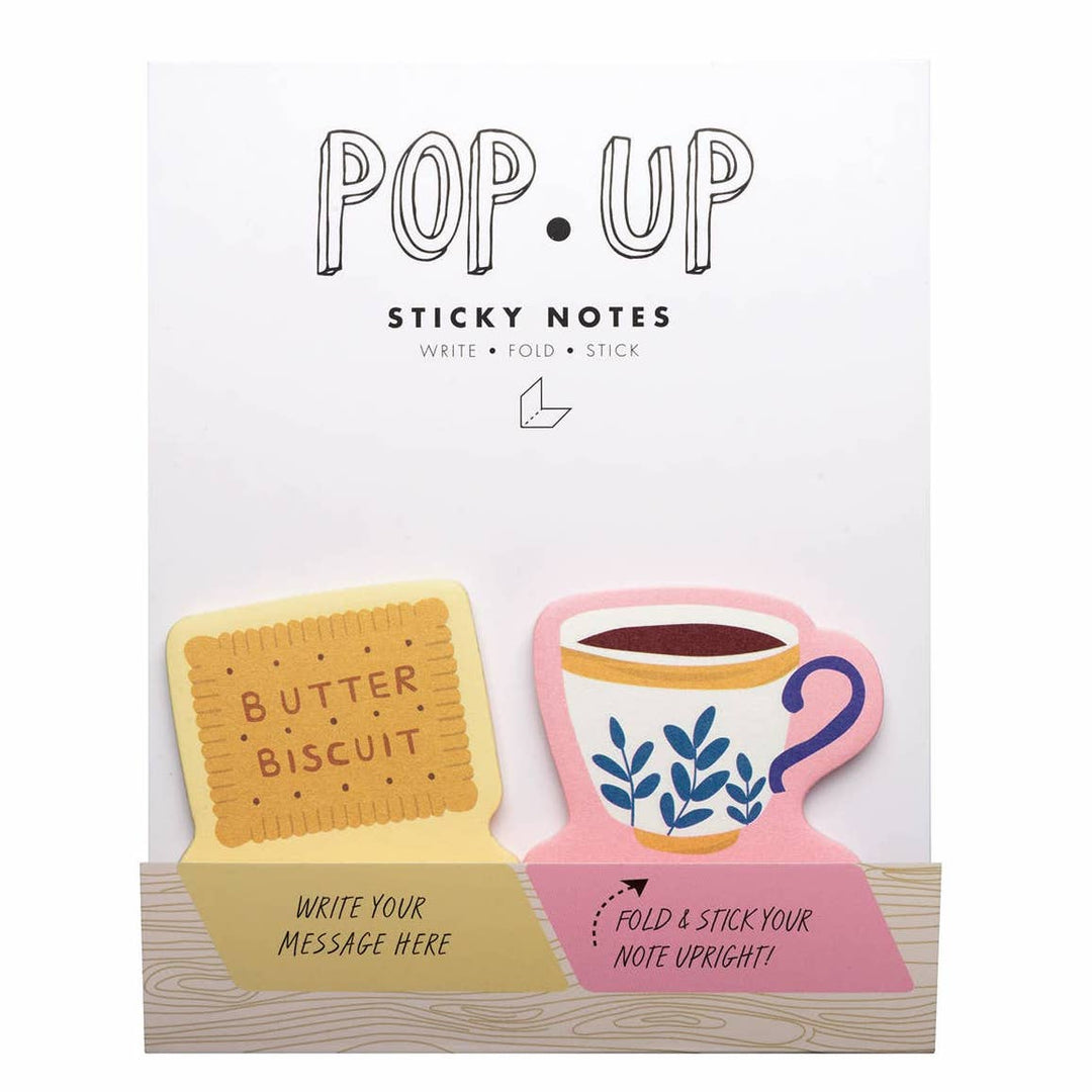 Tea Time Pop Up Sticky Notes