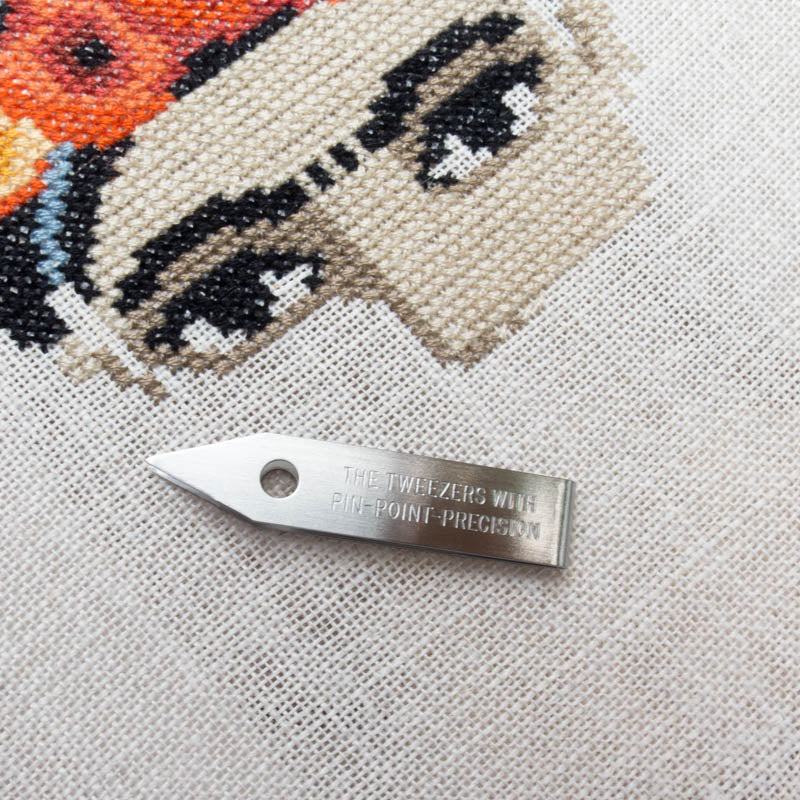 Sharp Tip Needlework Tweezers  - Snuggly Monkey