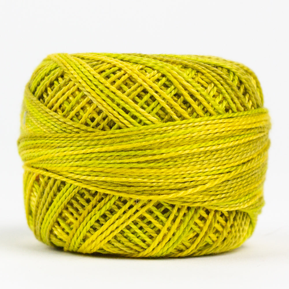 Alison Glass Variegated Wonderfil Perle Cotton - Lichen (2206)