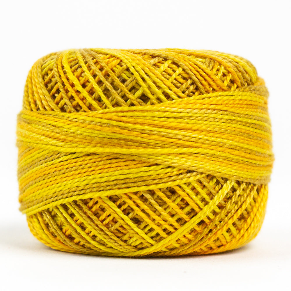 Alison Glass Variegated Wonderfil Perle Cotton - Marigold (2205)