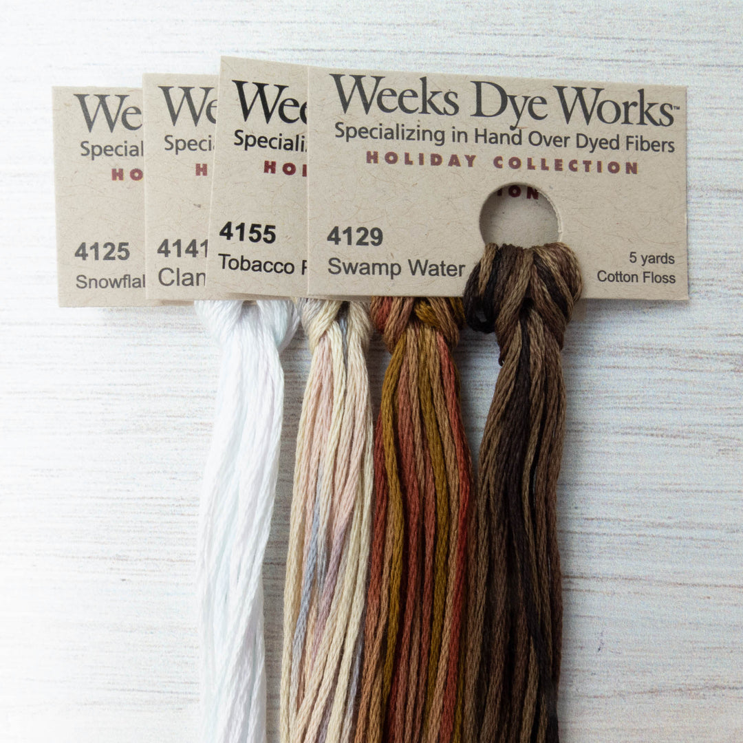 Weeks Dye Works Embroidery Floss Neutrals Collection (4 skeins)