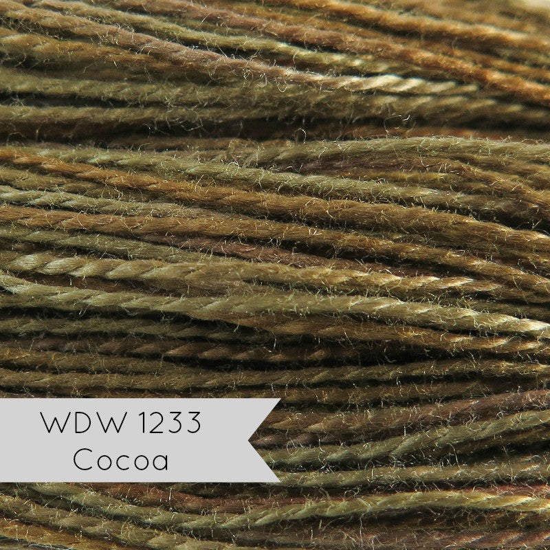 Pearl Cotton Thread - Weeks Dye Works Hand Cocoa (Size 8) Perle Cotton - Snuggly Monkey