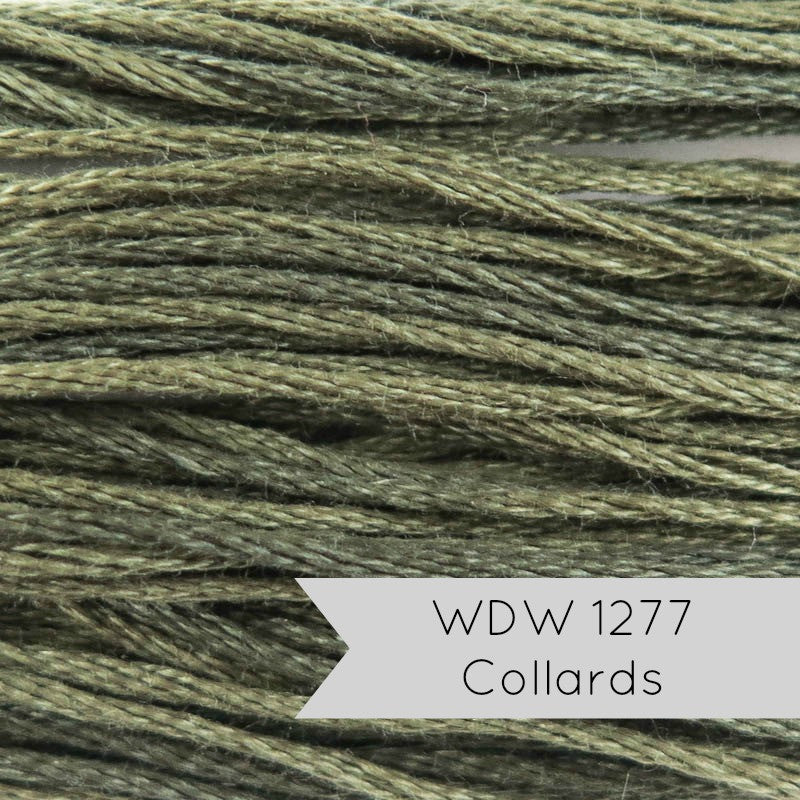 【ゆん】todayful Embroidery Weeks Dye Works Hand Over Dyed Embroidery Floss - Collards (1277
