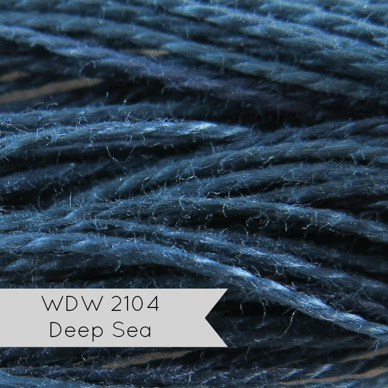 Weeks Dye Works Pearl Cotton Thread - Size 8 Deep Sea – Snuggly Monkey