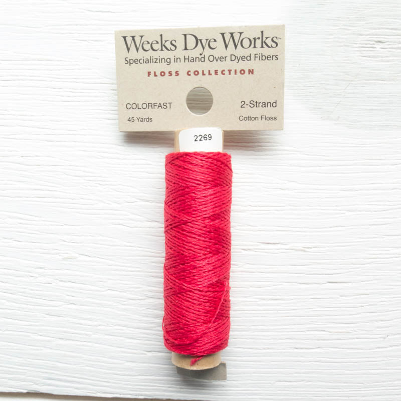 Weeks Dye Works 2 Strand Floss - Liberty Floss - Snuggly Monkey