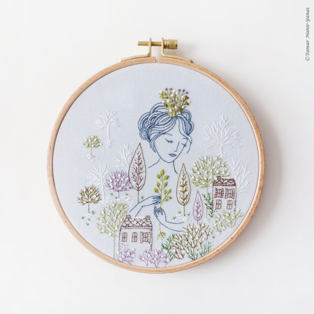 Winter Queen Embroidery Kit