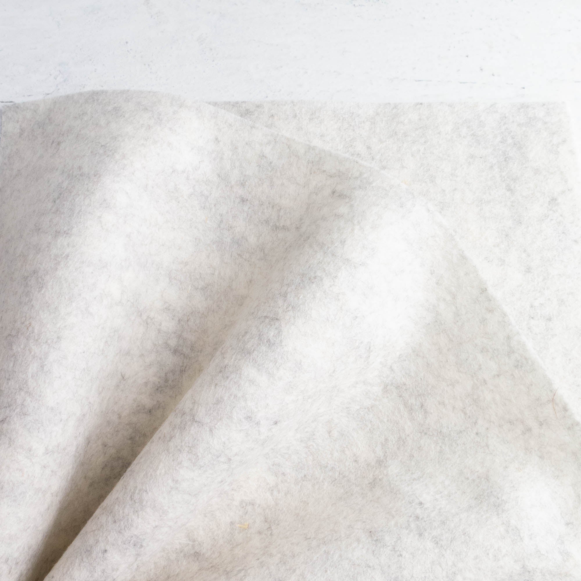 Wool Felt Sheet - Heathered White (98)