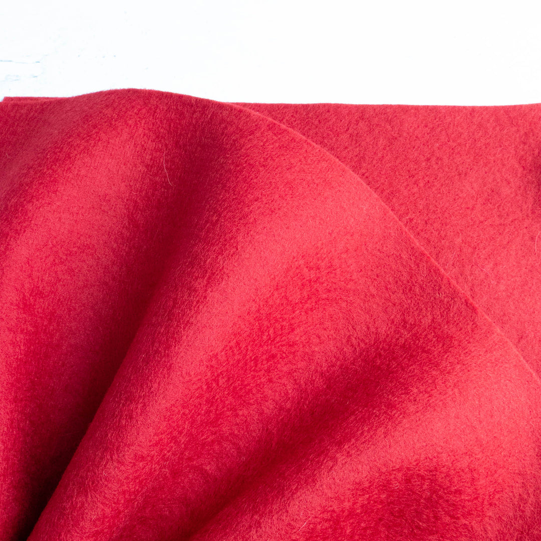 Wool Felt Sheet - Crimson (23)