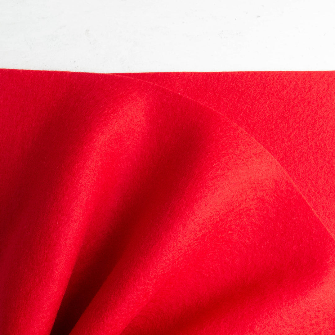 Wool Felt Sheet - Red (22)