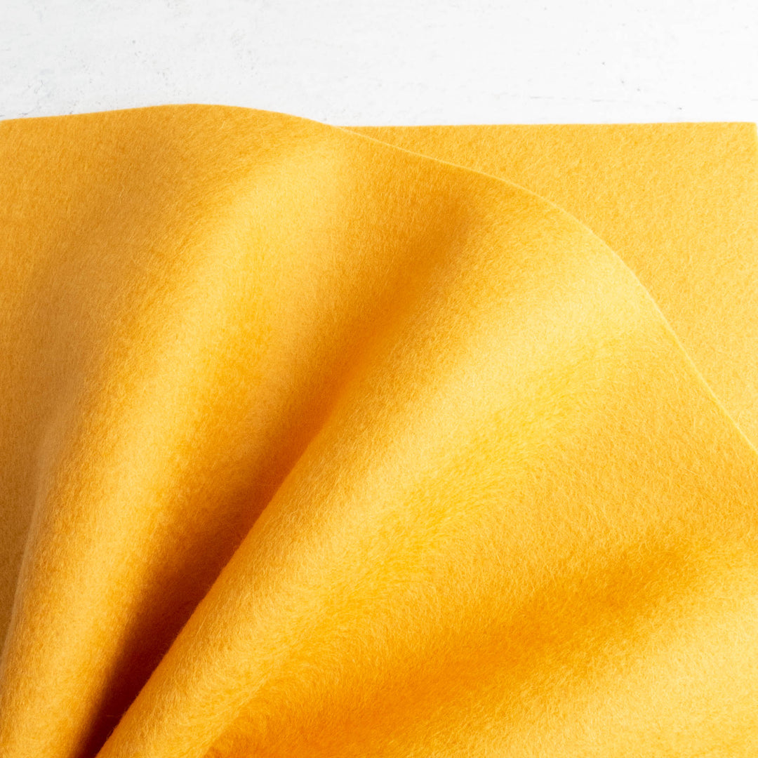 Wool Felt Sheet - Mustard (38)