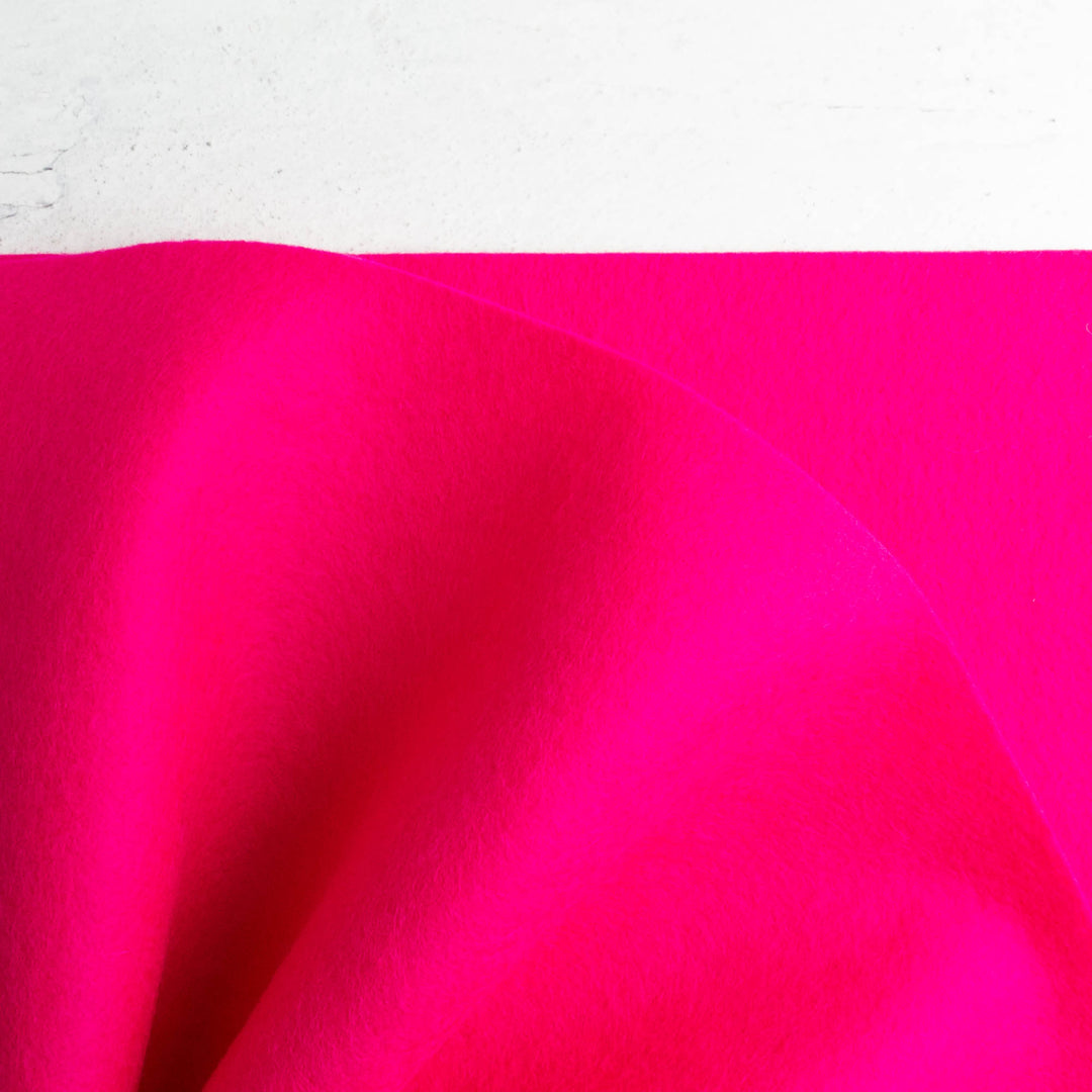 Wool Felt Sheet - Fuchsia(10)