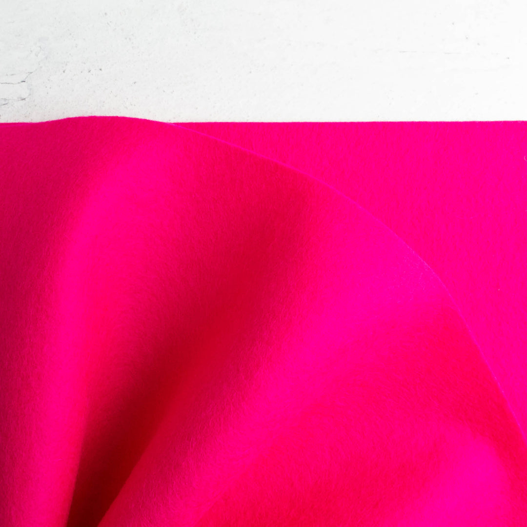 Wool Felt Sheet - Fuchsia(10)