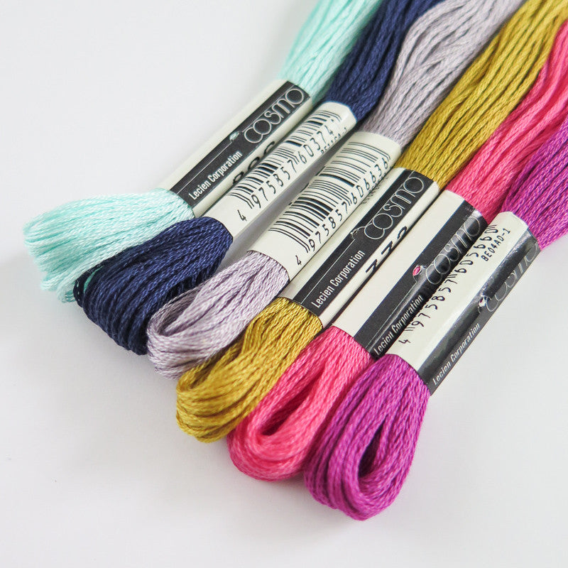 Moroccan Moth Embroidery Thread Set – Snuggly Monkey