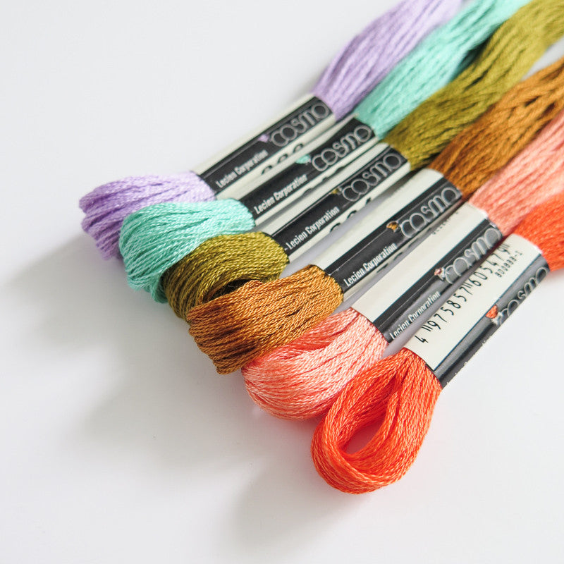 Bashful Birds Embroidery Floss Set – Snuggly Monkey